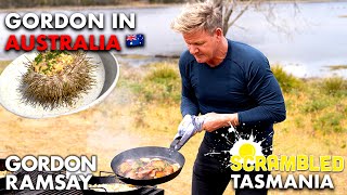 Gordon Ramsay Makes Sea Urchin Scrambled Eggs in Australia  Scrambled [upl. by Reckford]