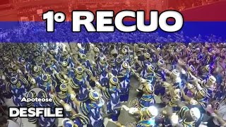 Bateria União da Ilha 2017 Ao Vivo  1º Recuo  Desfile  AoVivo17 [upl. by Yancy]