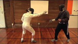 Fencing Basics  Attacks [upl. by Dee723]