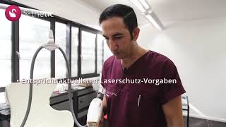 Sthetic Dr med Afschin Fatemi zu Dauerhafte Haarentfernung per Laser 026 Sec [upl. by Nosnaj491]