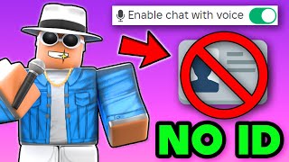 How to Get Roblox Voice Chat WITHOUT ID New Method [upl. by Oaks]