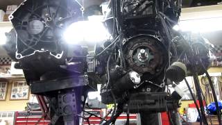 BMW Service  Removing an R1150RT Oilhead clutch pack [upl. by Legir953]