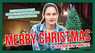 MERRY CHRISTMAS FROM NEW YORK CITY  LONNEKE TALKS USA [upl. by Notyalk182]