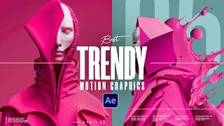 10 Trendy After Effects Motion Graphics to Use in 2024 [upl. by Auod799]