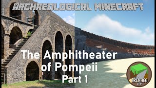 Historically Accurate Combat Arena in Minecraft  Archaeo SMP  Part 1  Archaeological Minecraft [upl. by Aleron]