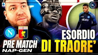 🔴 napoli genoa seriea PROBABILI FORMAZIONI ⚽ live [upl. by Pedroza331]