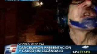 Charly Garcia piñas en la trastienda [upl. by Hurty]