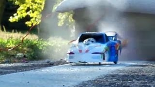 Estes rocket funny car  slow motion [upl. by Nwahc]