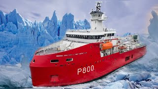 How Icebreaker Ships Break Ice  How Do They Break Ice  Flashinfo [upl. by Terti91]