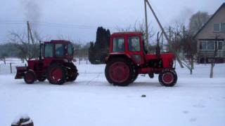 t25 VS mtz80 [upl. by Innej799]