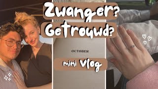 Ben ik weer zwanger Getrouwd Mini VLOG 1 [upl. by Lybis]