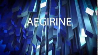 How to pronounce AEGIRINE [upl. by Iemaj936]