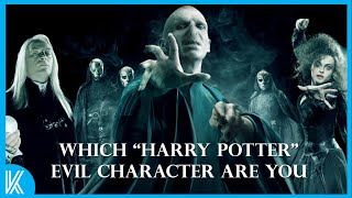 Which quotHARRY POTTERquot EVIL character are you [upl. by Ineslta71]