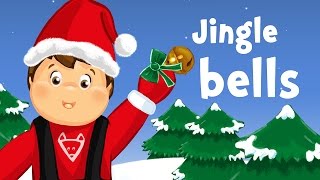 Jingle bells Jingle bells Jingle all the way christmas song for kids with lyrics [upl. by Solokin]