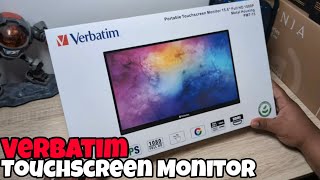 Verbatim 1080p 60Hz Portable Touchscreen Monitor  Overview [upl. by Haleehs]