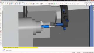 FeatureCAM amp Doosan Puma 1500 SY [upl. by Alimaj]