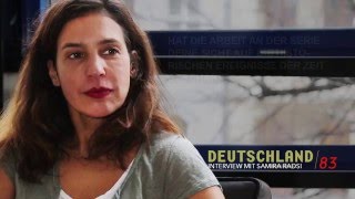 DEUTSCHLAND 83 Regisseurin Samira Radsi im Interview  UFA FICTION [upl. by Yulma142]