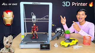 Finally 3D Printer Kharid liya 🤩🔥  Creality Ender 3 v3 plus 3D Printer For Beginners Unboxing [upl. by Nadnerb]