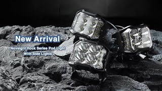 Novsight Rock Series Pod light with Side Lights floodditch light driving light spotlight [upl. by Sivahc141]