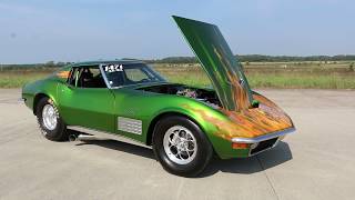 1972 Chevrolet Corvette Pro Street Coupe For Sale 468 Big Block [upl. by Olney54]