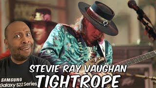 First Time Hearing  Stevie Ray Vaughan  Tightrope Reaction [upl. by Sueahccaz]