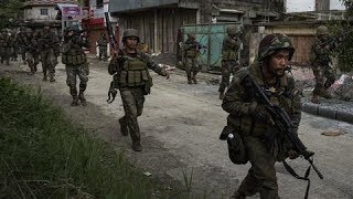 Philippines Fights Islamic Militants in Marawi [upl. by Lawan]