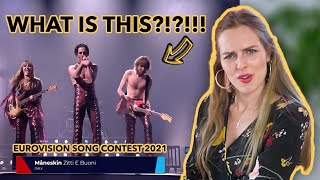 Musicians FIRST TIME REACTION to ITALY 🇮🇹 Måneskin  Zitti E Buoni Eurovision 2021 [upl. by Chancellor776]