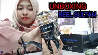 REVIEW REEL DAIWA SALTIGA 18000 H  UNBOXING REEL SULTAN [upl. by Notsur]