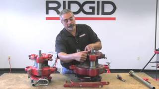 How To Use the RIDGID® 141 amp 161 Geared Threader [upl. by Tiphani475]