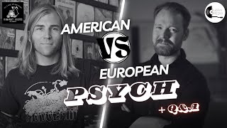 Live with Lance Barrisi of Permanent Records  American vs European Psych  QampA [upl. by Yumuk]