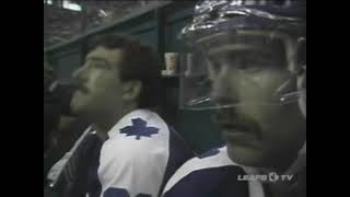 1986 Stanley Cup Playoffs Game 2  Toronto Maple Leafs  St Louis Blues [upl. by Fokos201]