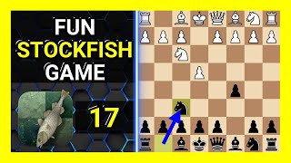 Fun Stockfish 17 Chess Game Sicilian Defense Nimzowitsch Variation General [upl. by Nolan]