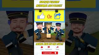 Buronan penjahat menyamar jadi polisi gadungan ‼️😱shorts shortvideo game funny [upl. by Kcirtemed]