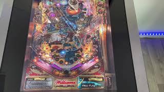 Stock Plunger Arcade1UP pinball working with the UHID [upl. by Zales361]