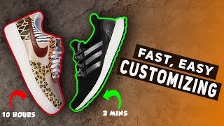 QUICKLY customize your shoes with THIS product [upl. by Cnahc]