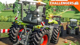 LS19 CHALLENGERS 1 Das CLAAS XERIONRennen über Berge und durch Schlamm  FARMING SIMULATOR 19 [upl. by Nanine419]