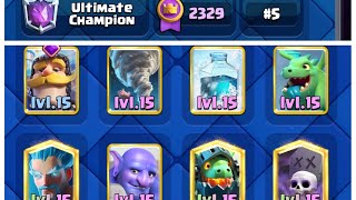 best bowler graveyard freeze deck in clash royale [upl. by Bugbee]