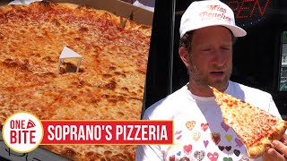 Barstool Pizza Review  Sopranos Pizzeria Nashua NH [upl. by Kletter]