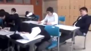 Prank in Korean school [upl. by Hubbard394]