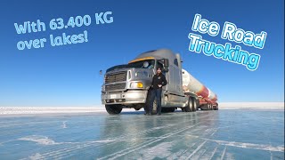 Ice road trucking 2022 introduction  Tibbitt to Contwoyto winter road Ep 1 English subs [upl. by Acinnor]