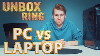 Kuo žaisti Stacionarus kompiuteris vs Laptopas  Unbox Ring  Laisvės TV X [upl. by Melodee]