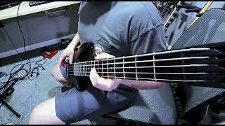 Cherry Waves by Deftones Bass Cover [upl. by Farver]