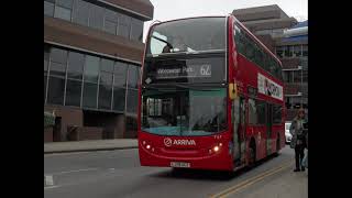 Enviro 400 Arriva London T67 LJ59ACZ on a Route 627 Arrived at Wallington Station for Worcester Park [upl. by Hadeehuat]