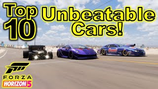 Top 10 UNBEATABLE Cars in Forza Horizon 5 2024 Edition [upl. by Annazus]