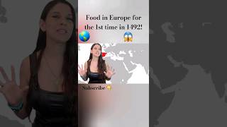 What did they eat in Europe after 1492 😱 1st time From America spanishculture hispanicculture [upl. by Jareen]