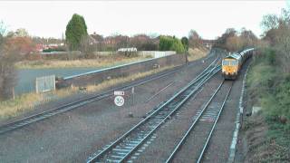 66545 on 6Z22 1112 Barrow Hill  Rugeley Power Station [upl. by Aniretac852]