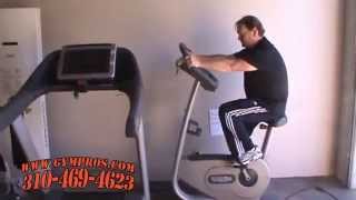 Technogym 700 Excite Upright Bike [upl. by Anirbas]