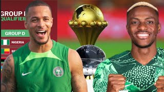 Super Eagles get AFCON qualifiers opponents [upl. by Jasisa936]