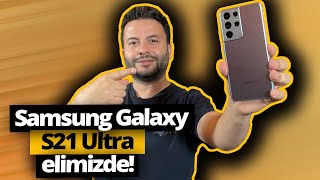 Samsung Galaxy S21 Ultra inceleme Dünyayla aynı anda [upl. by Kaja532]