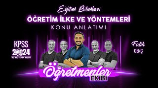 5  ÖĞRETİM İLKE VE YÖNTEMLERİ  ÖĞRETİM TEKNİKLERİ  FATİH GENÇ 2024 [upl. by Ulland]